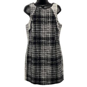 BANANA REPUBLIC Plaid Sheath Dress